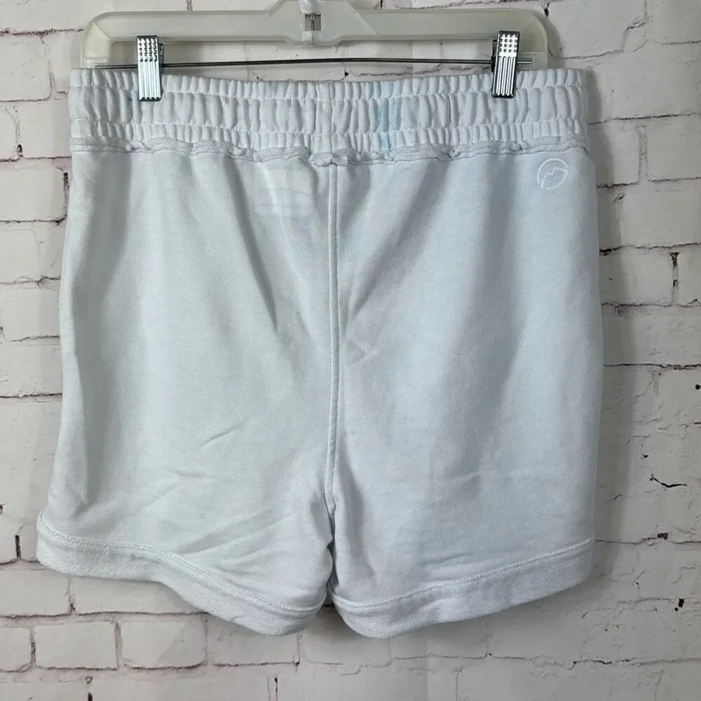 Magellan Outdoors Lounge Set Womens Large Relaxed Fit Shirt Shorts 2 Pc White - Picture 9 of 13